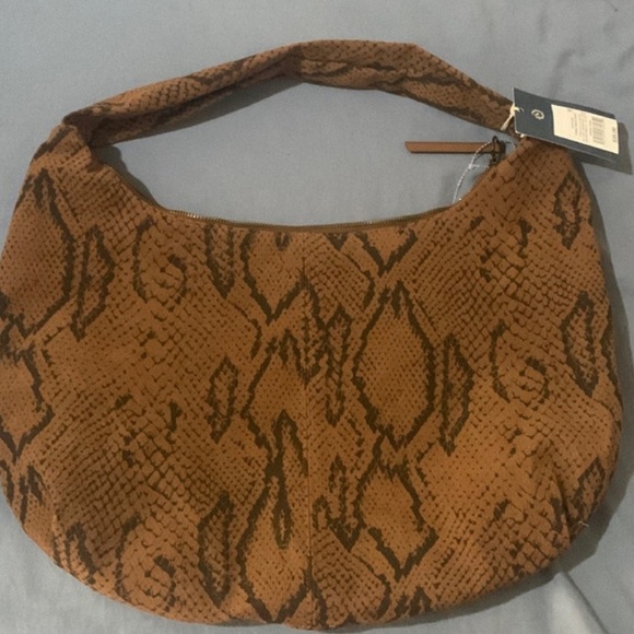 Universal thread snake print hobo bag brand new - Picture 2 of 7